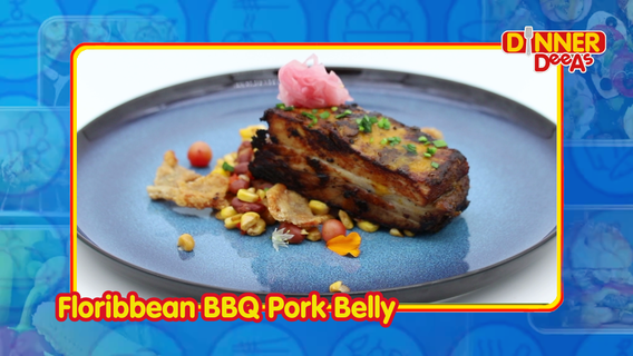 Dinner DeeAs: Floribbean BBQ Pork Belly.