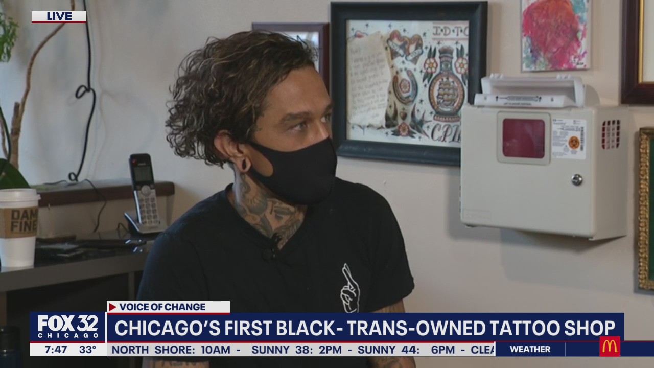Wish Me Luck Tattoo is Chicago's first Black- and trans-owned tattoo shop