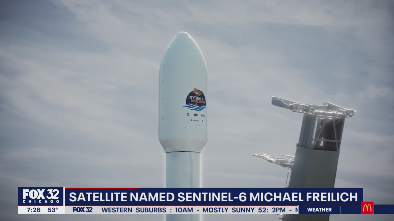 Satellite will help measure ocean levels from space