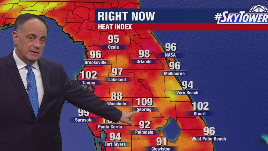 Tampa weather | Wednesday evening forecast