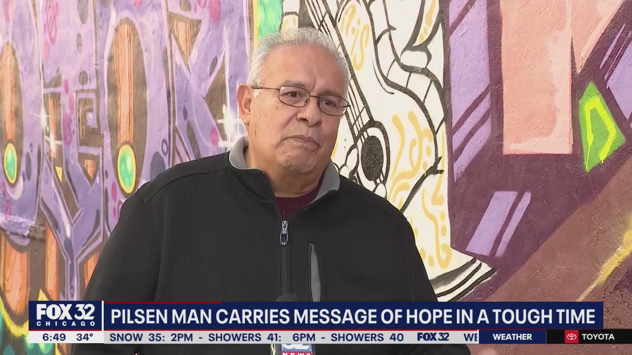 Pilsen man carries message of hope despite heartbreaking loss