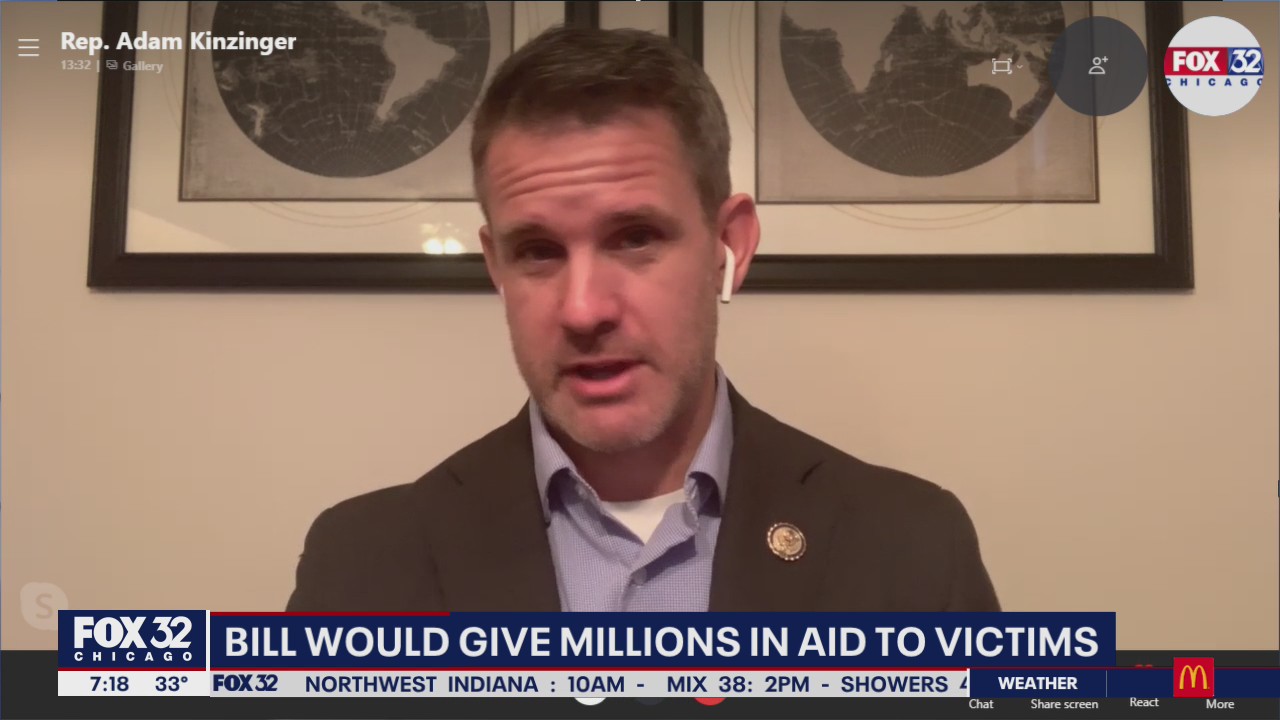 Rep. Kinzinger talks presidential transition, bipartisan domestic violence bill