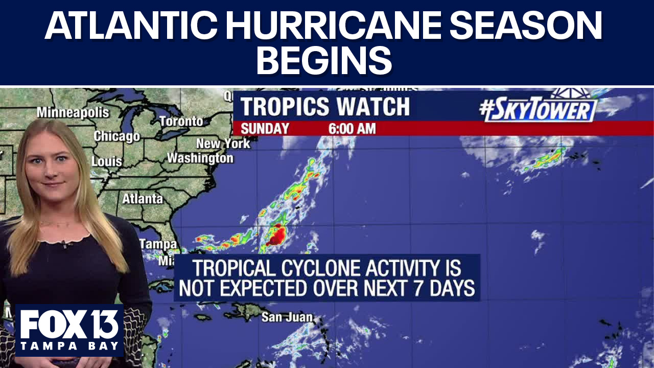 Atlantic hurricane season begins today, June 1