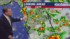 Tampa weather | Widespread rain for Tuesday