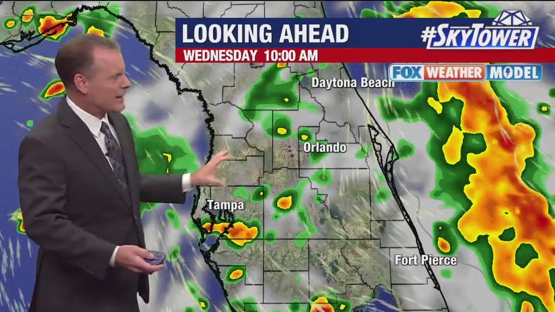 Tampa weather | More showers & storms
