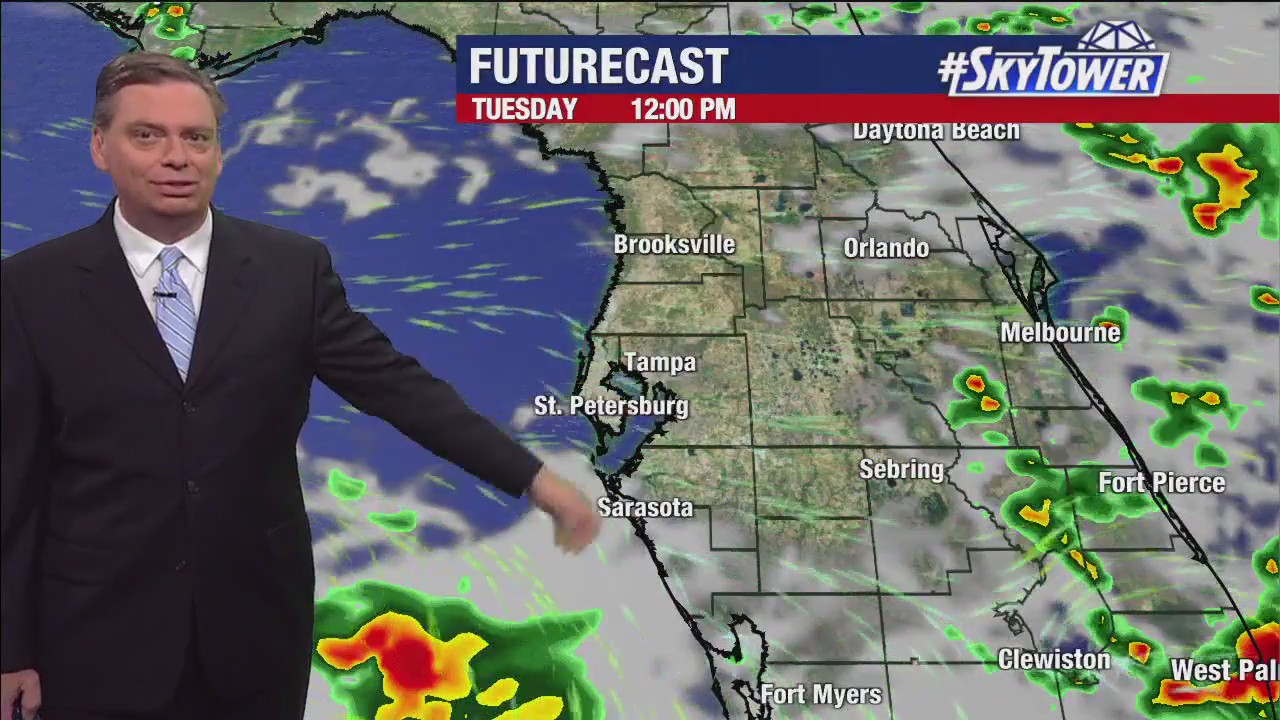 Tampa Weather | Daily showers & storms