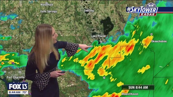 Sunday morning forecast