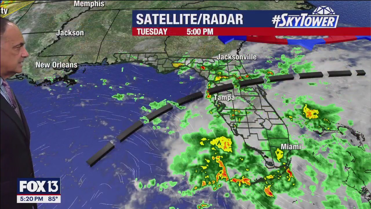 Tampa Bay weather | Showers continue Wednesday