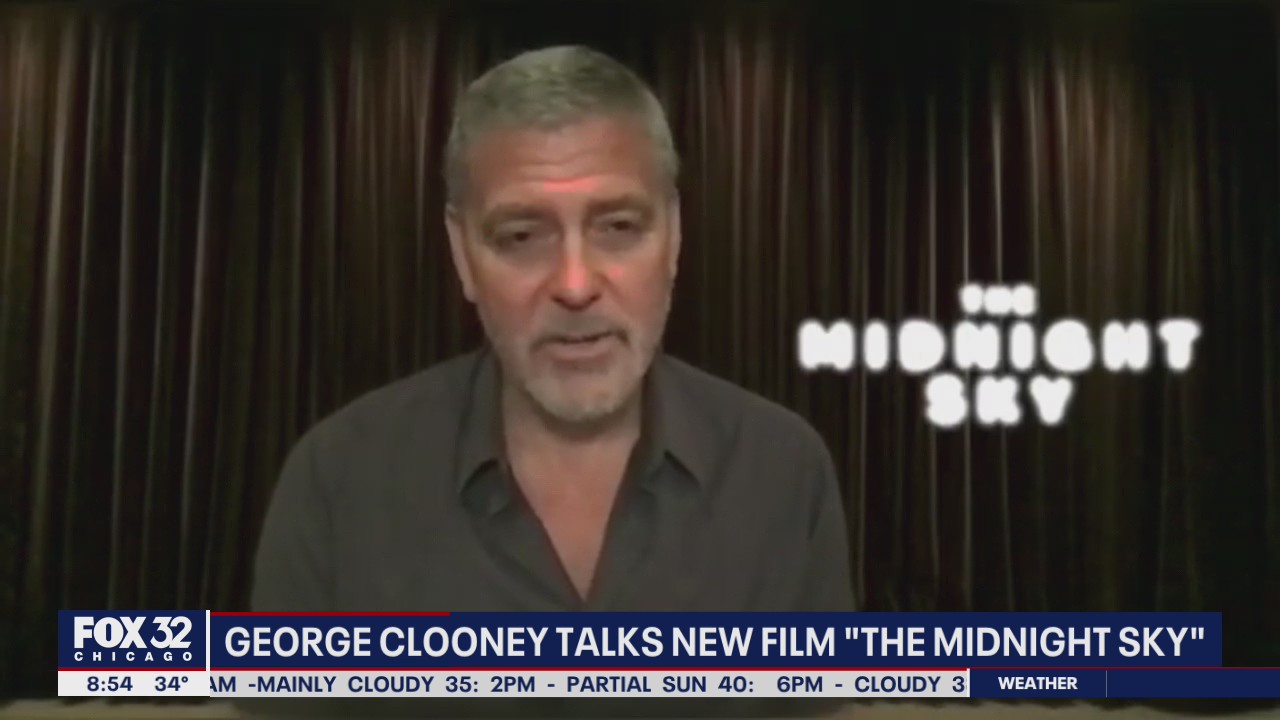 George Clooney talks 'Midnight Sky', shares best advice for aspiring actors