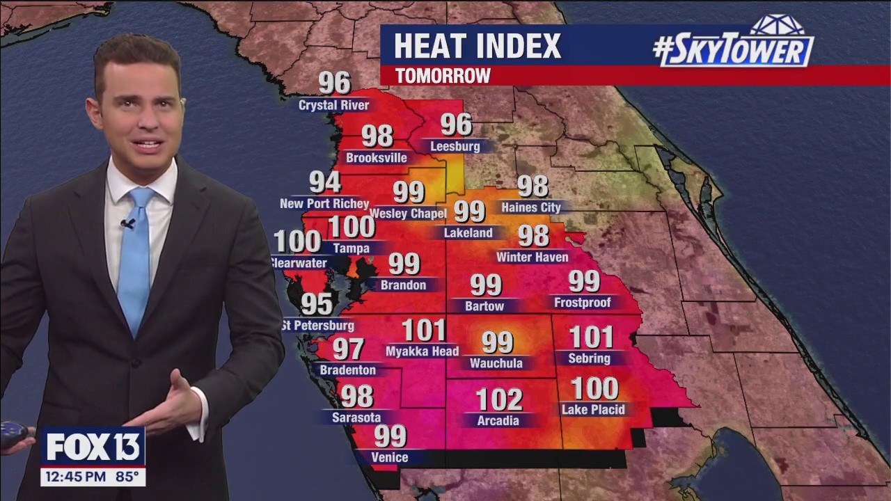 Tampa Weather | Temps to heat up this weekend