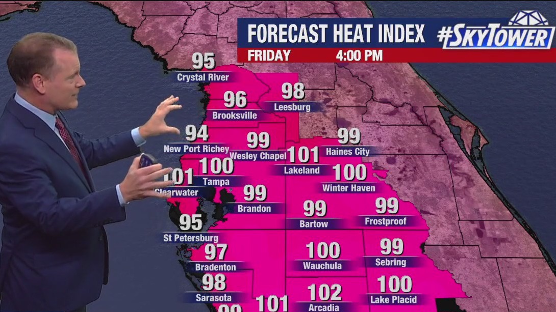 Tampa weather | Friday forecast