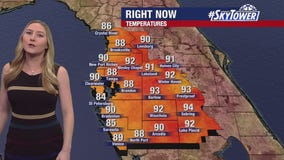 Tampa weather | Warm temperatures continue