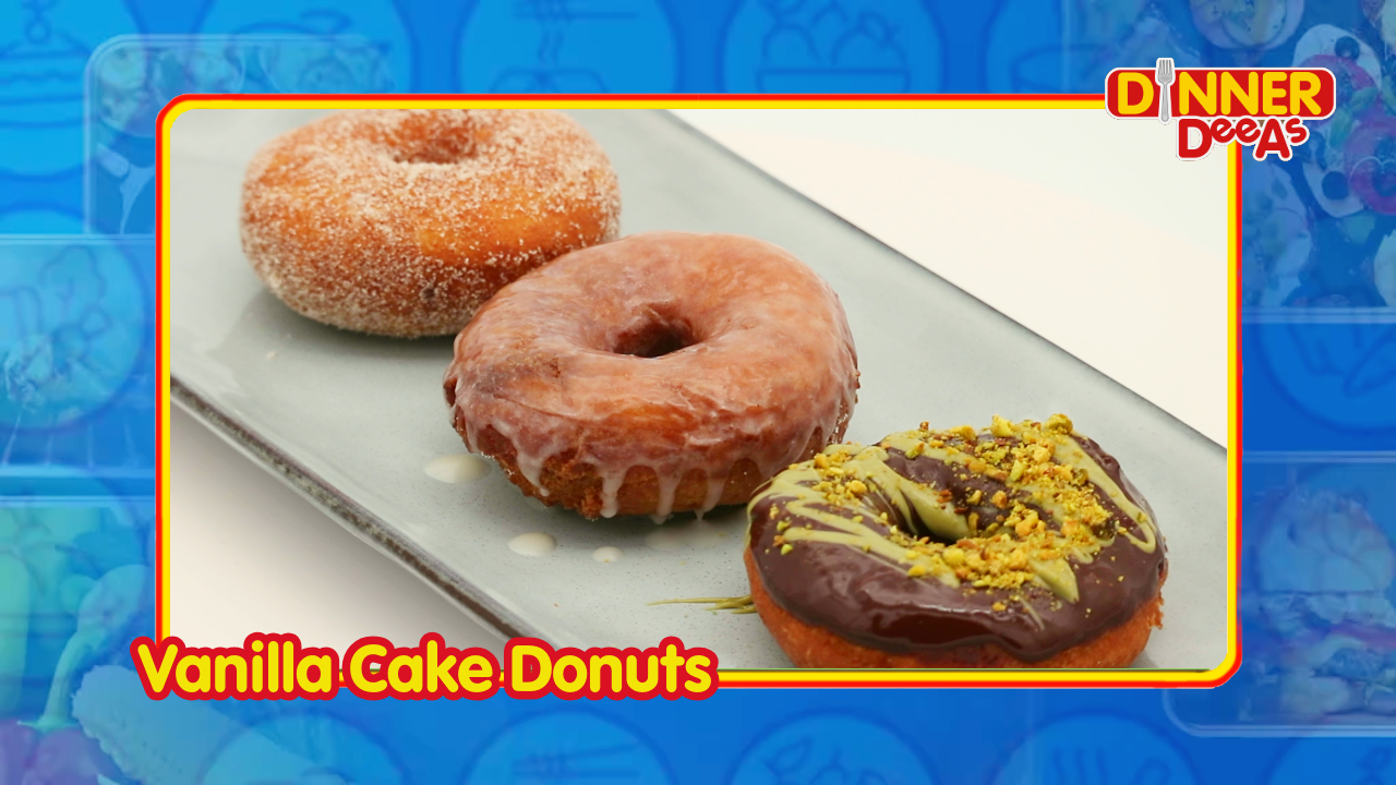 Dinner DeeAs: Vanilla Cake Donut