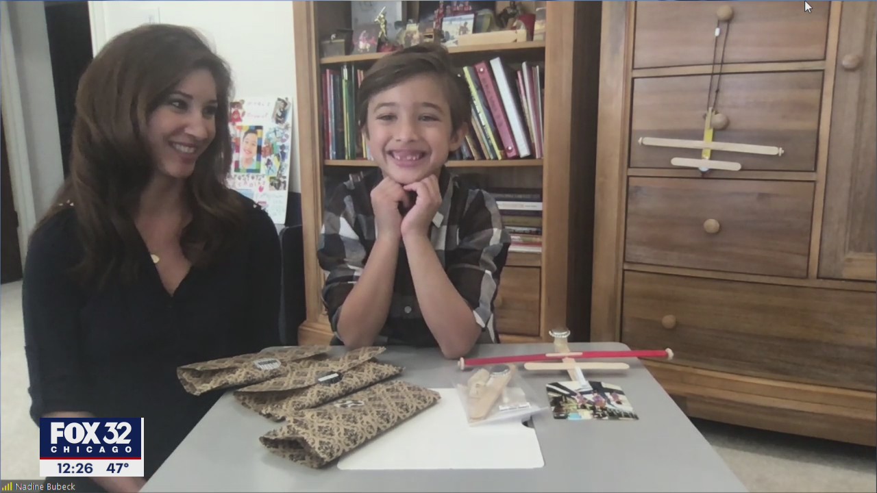 7-year-old launches company to brings smiles, fun during COVID-19