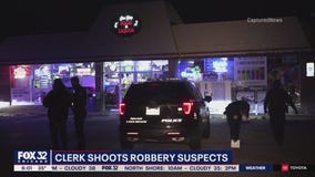 Store clerk shoots robbery suspects in Round Lake Beach