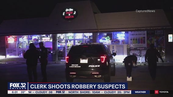 Store clerk shoots robbery suspects in Round Lake Beach