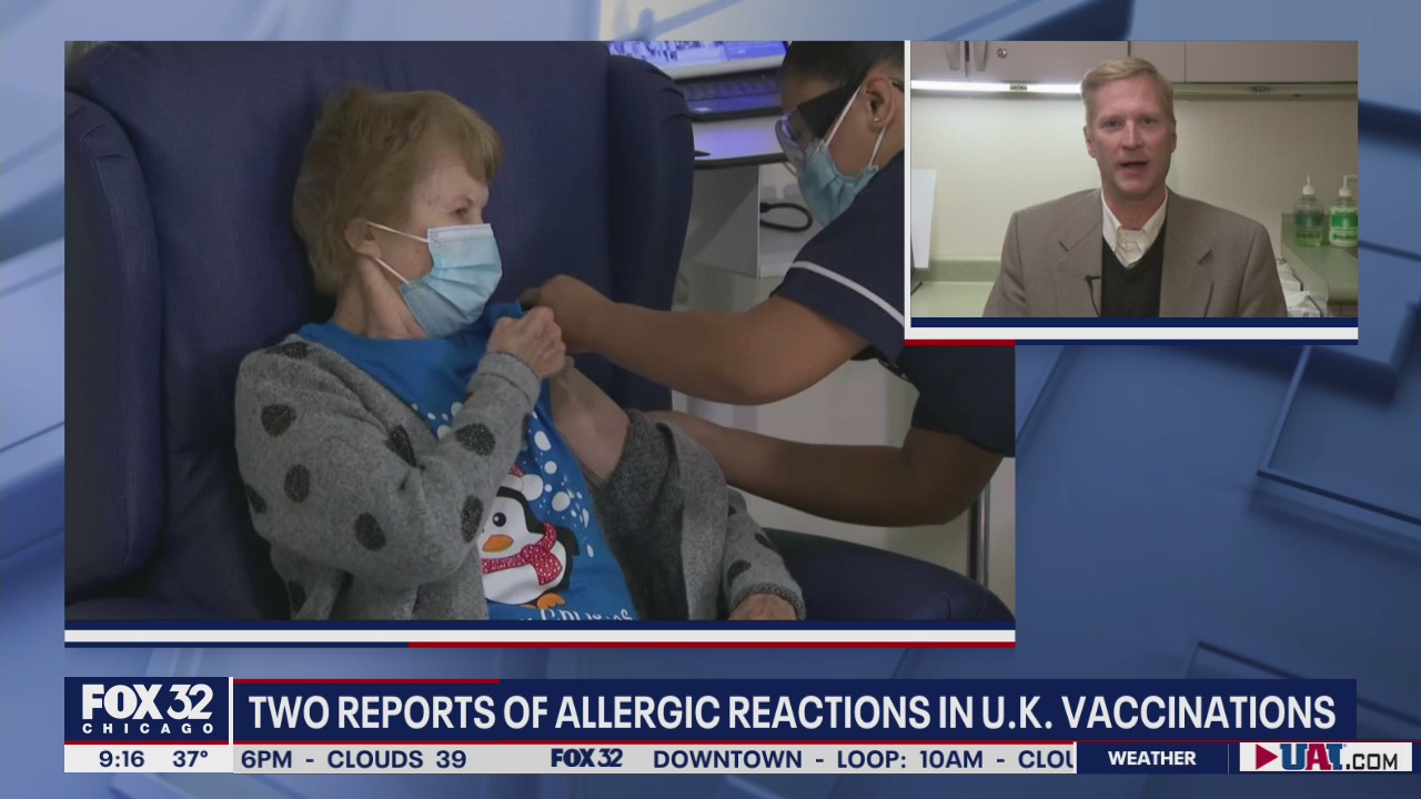 Allergic reactions to coronavirus vaccinations spark concern