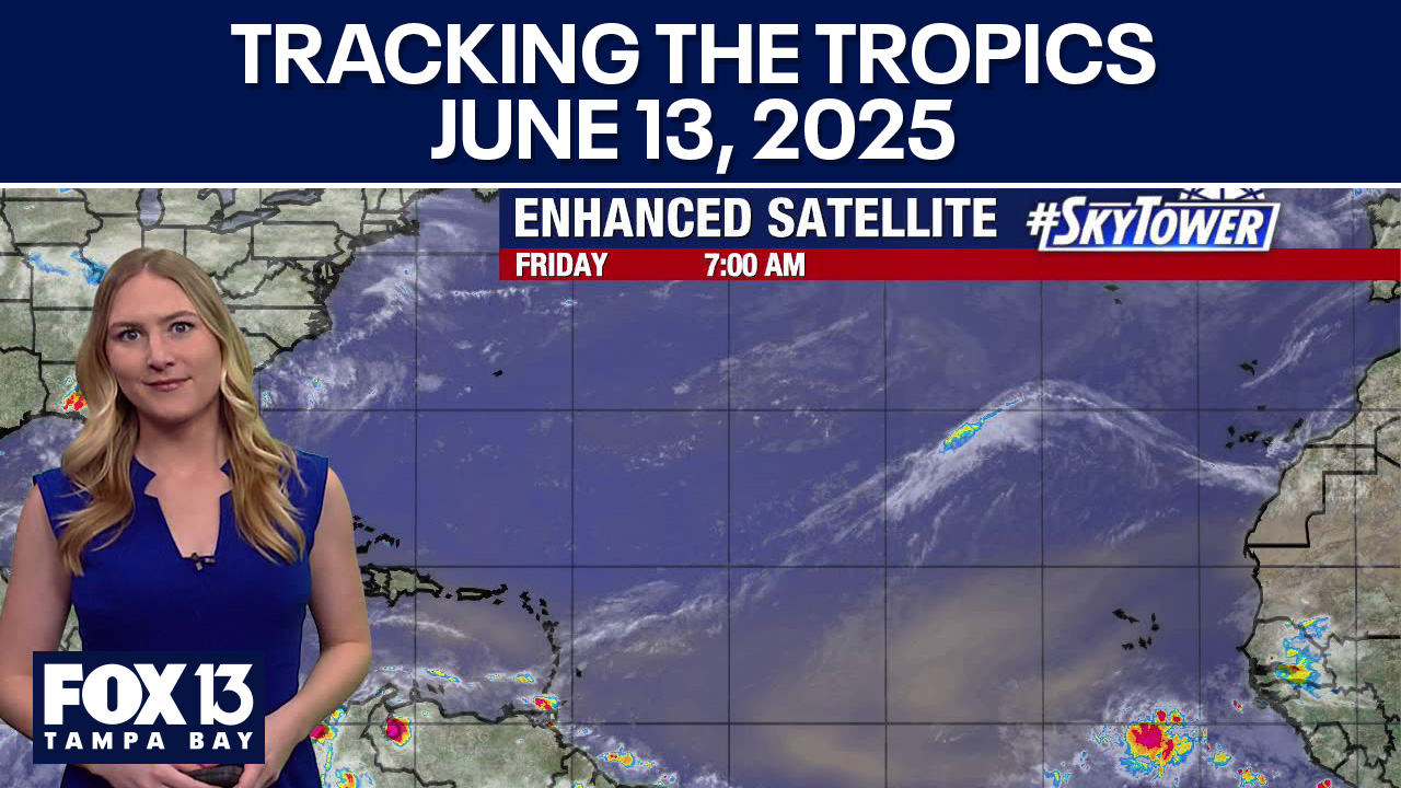 Tracking the Tropics: June 13, 2025