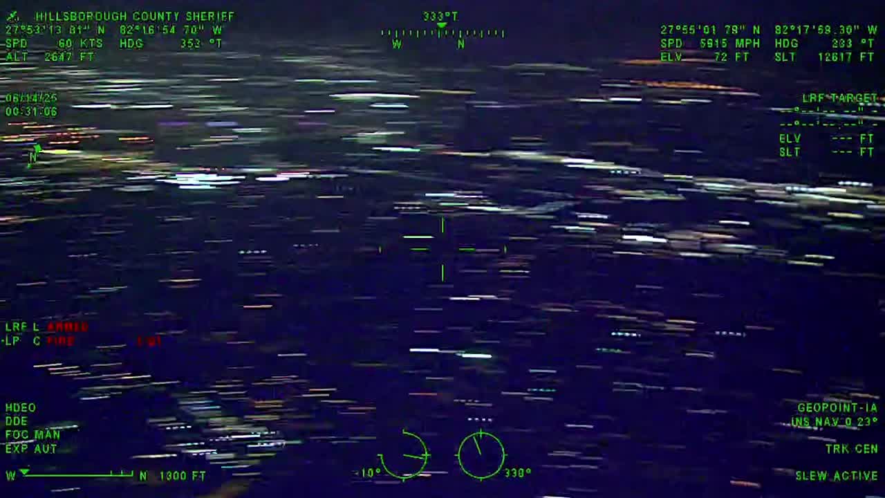 Laser-pointer attack on HCSO helicopter | FOX 13 Tampa Bay