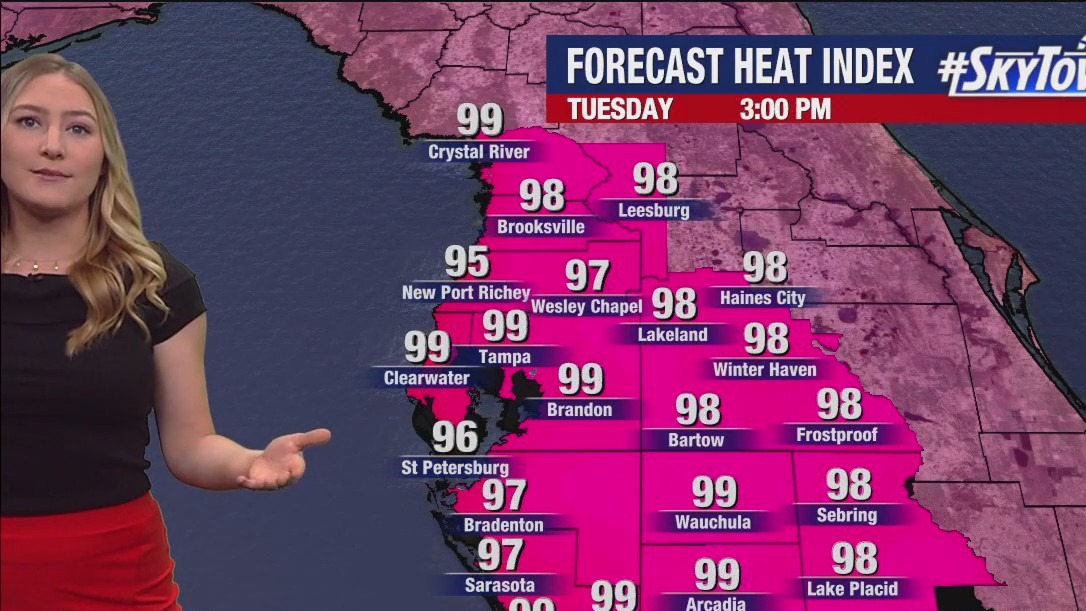 Tampa weather | Tuesday forecast