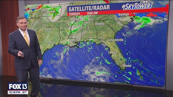 Tampa Weather | Late day storms, heat lingers