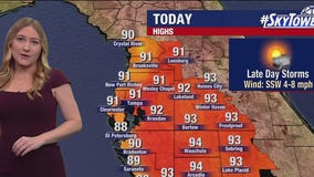Tampa weather | Monday forecast