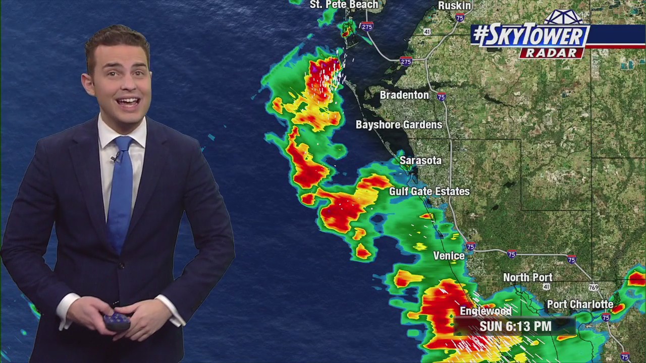 Tampa weather | Thunderstorms roll through Sunday