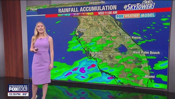 Tampa Weather | Hot & sticky; daily rain chances