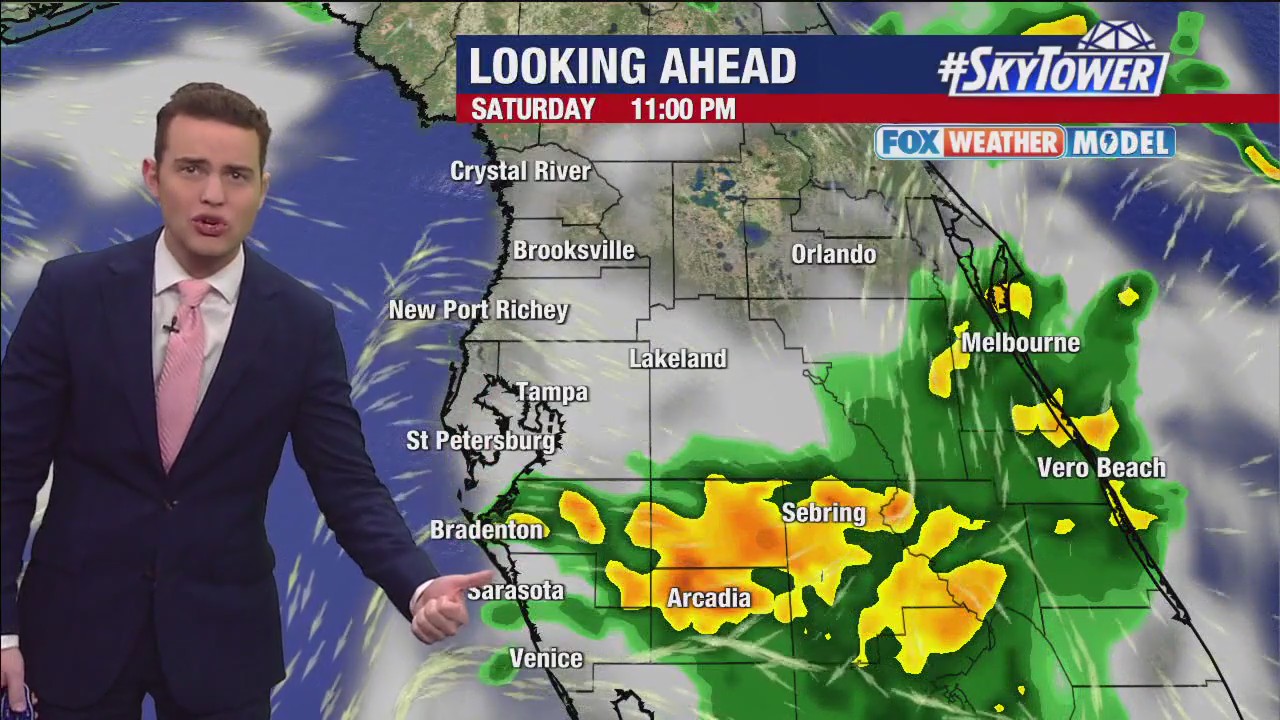 Tampa weather | Storms rolling through later