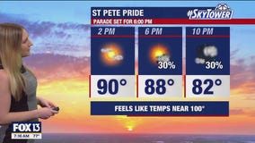 Tampa weather | Sunshine to start the day Saturday