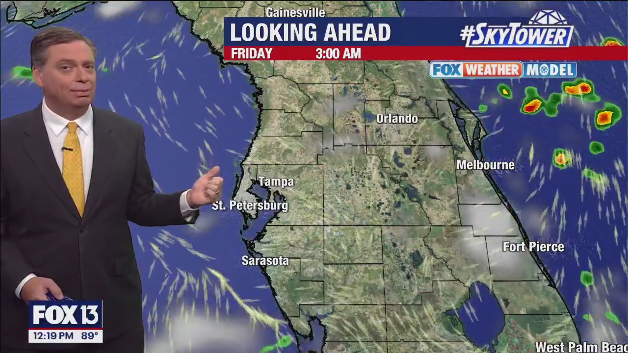Tampa Weather | Inland storms this weekend
