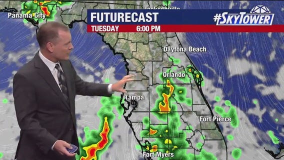 Tampa weather | More rain & storms for Tuesday