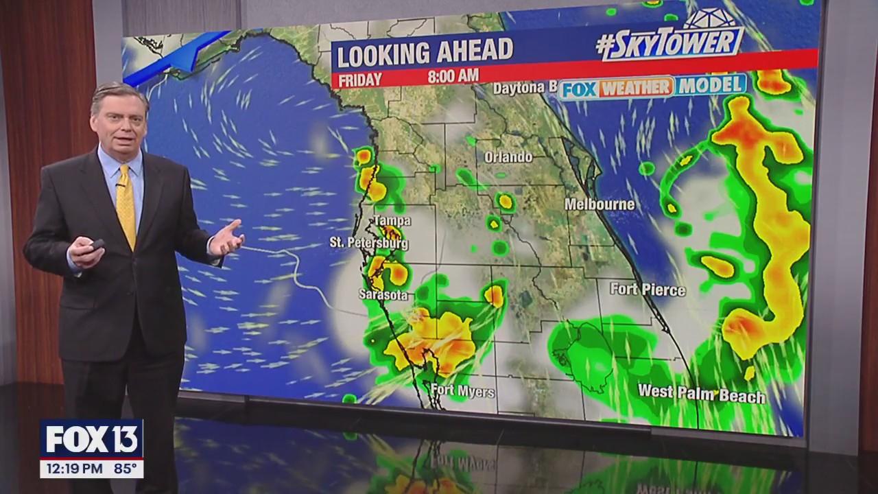 Tampa Weather | Wet pattern into the weekend