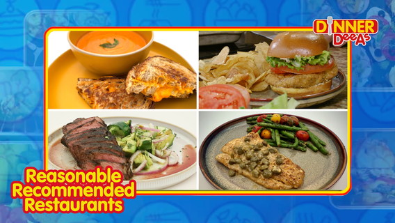 Dinner DeeAs: Reasonable Recommended Restaurants