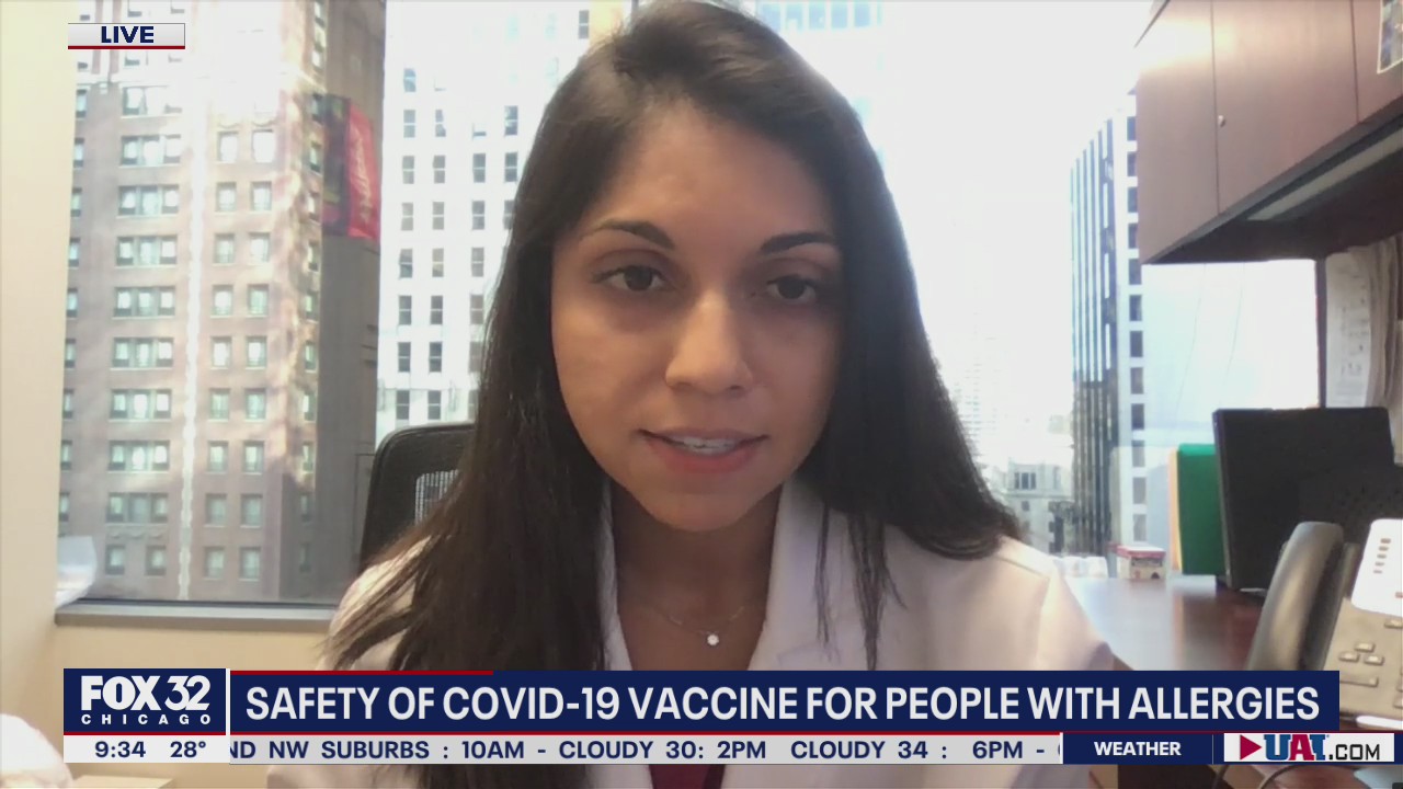 Examining the interactions between the COVID-19 vaccine and people with allergies