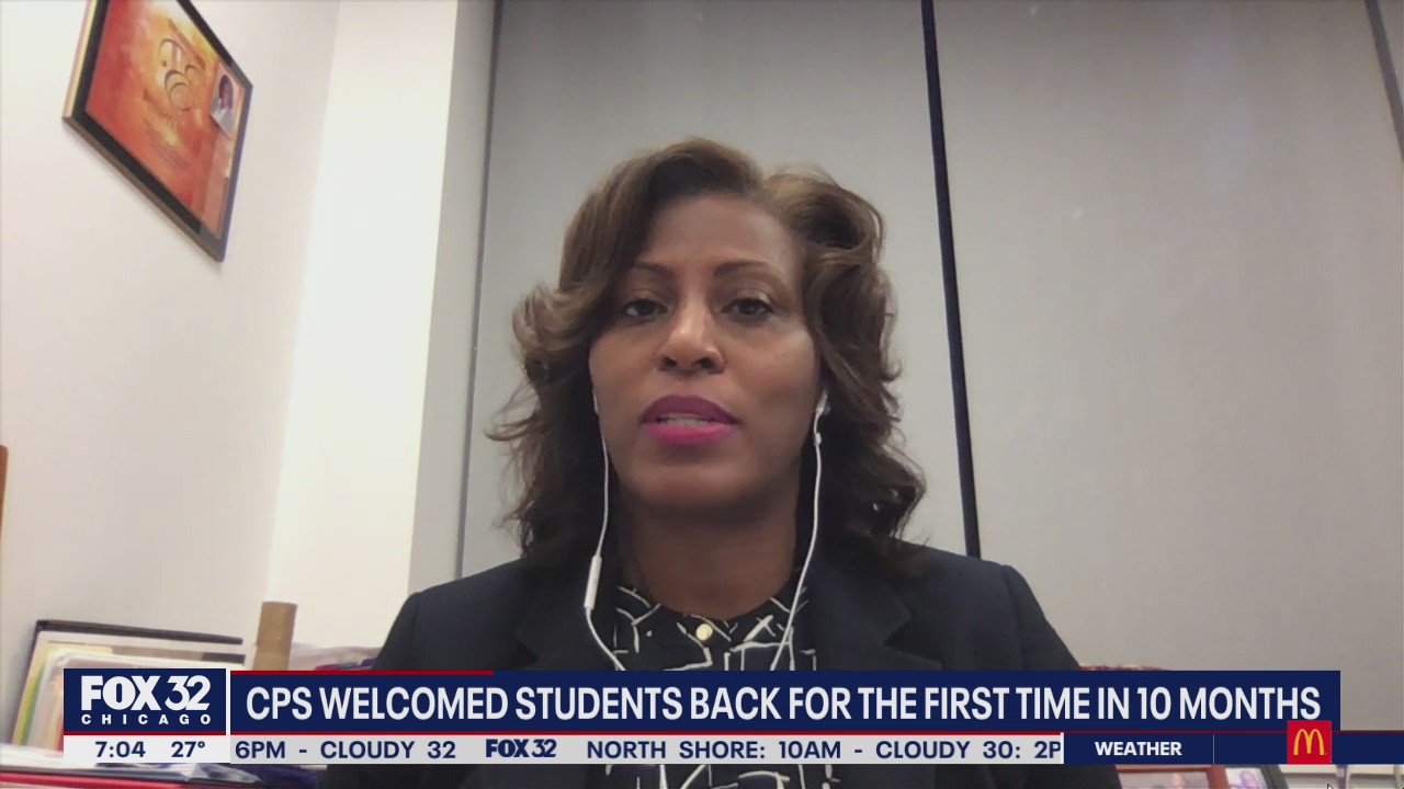 CPS touts 'successful reopening' of schools in students' first day back
