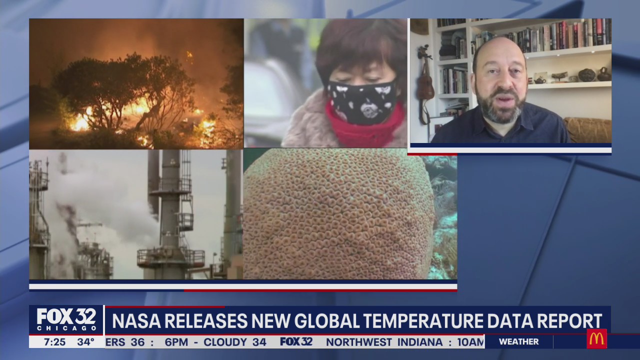 NASA's new global temperature report finds 2020 tied for warmest year on record