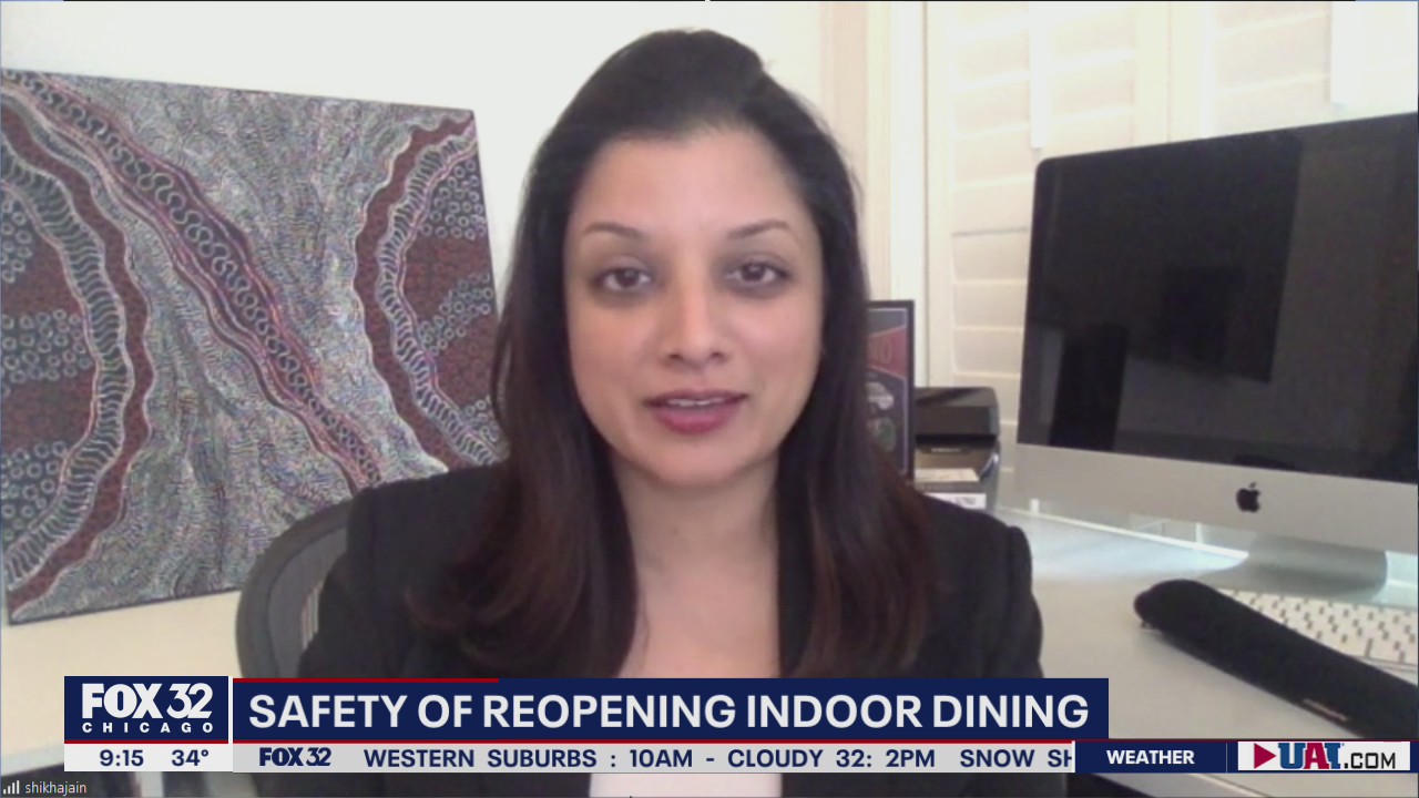 Evaluating the safety risks of returning to indoor dining