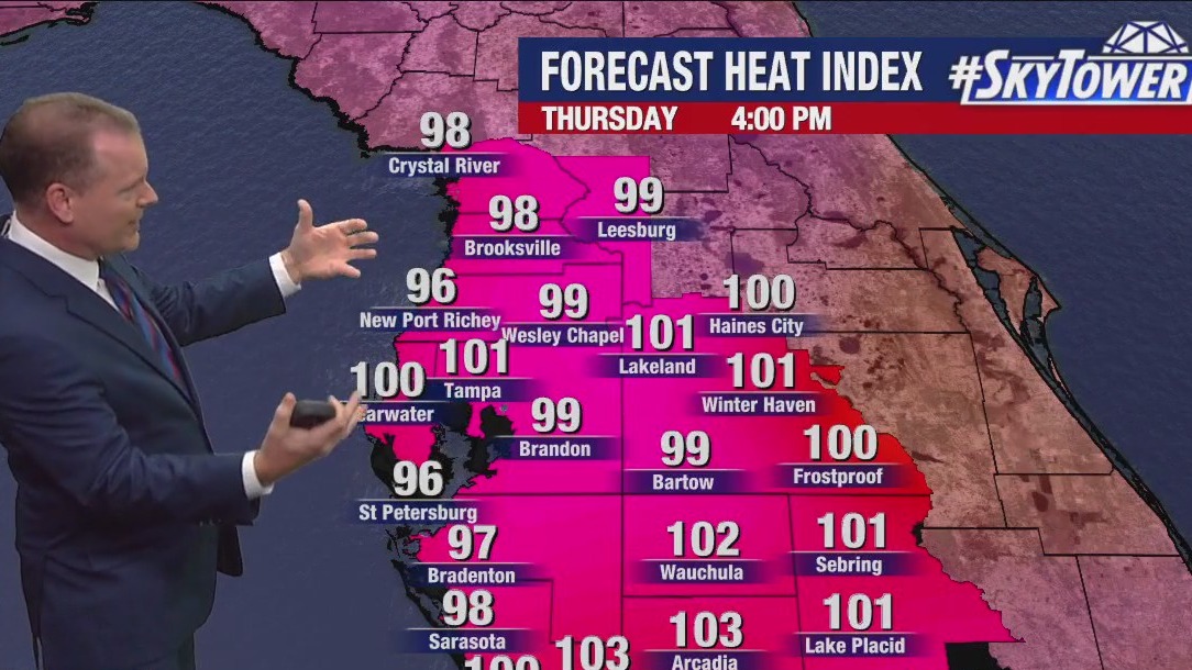 Tampa weather | Thursday forecast