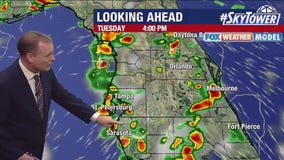 Tampa weather | More storms Tuesday