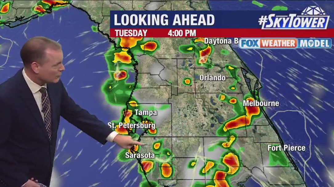 Tampa weather | More storms Tuesday