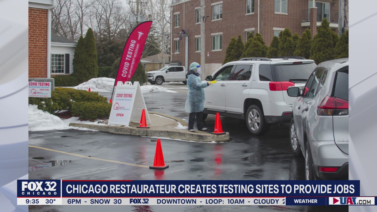 Chicago restaurateur launches COVID-19 testing sites to employ displaced workers