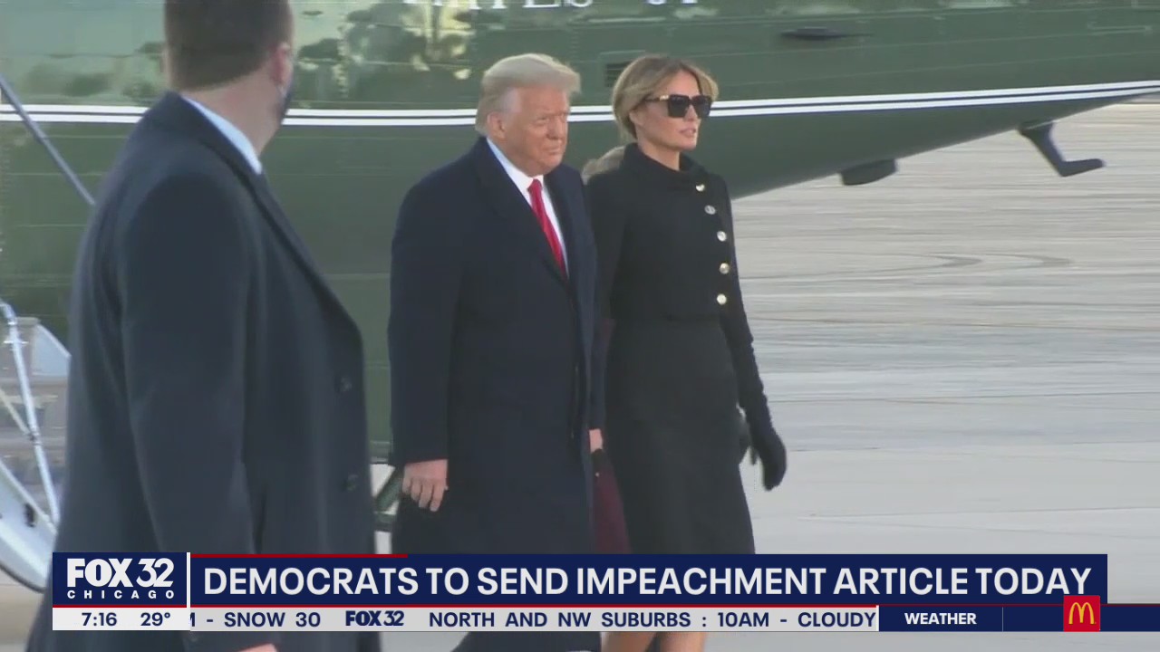 House to send Trump impeachment charge to Senate Monday against GOP opposition