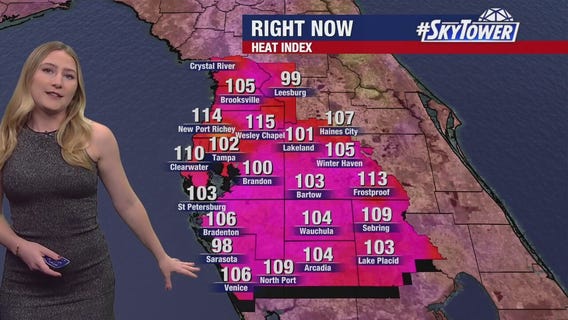 Tampa weather | Heat advisory issued Saturday