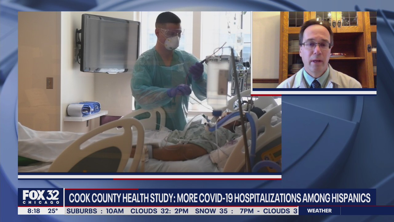 Cook County study finds Hispanic community suffering from more COVID-19 hospitalizations