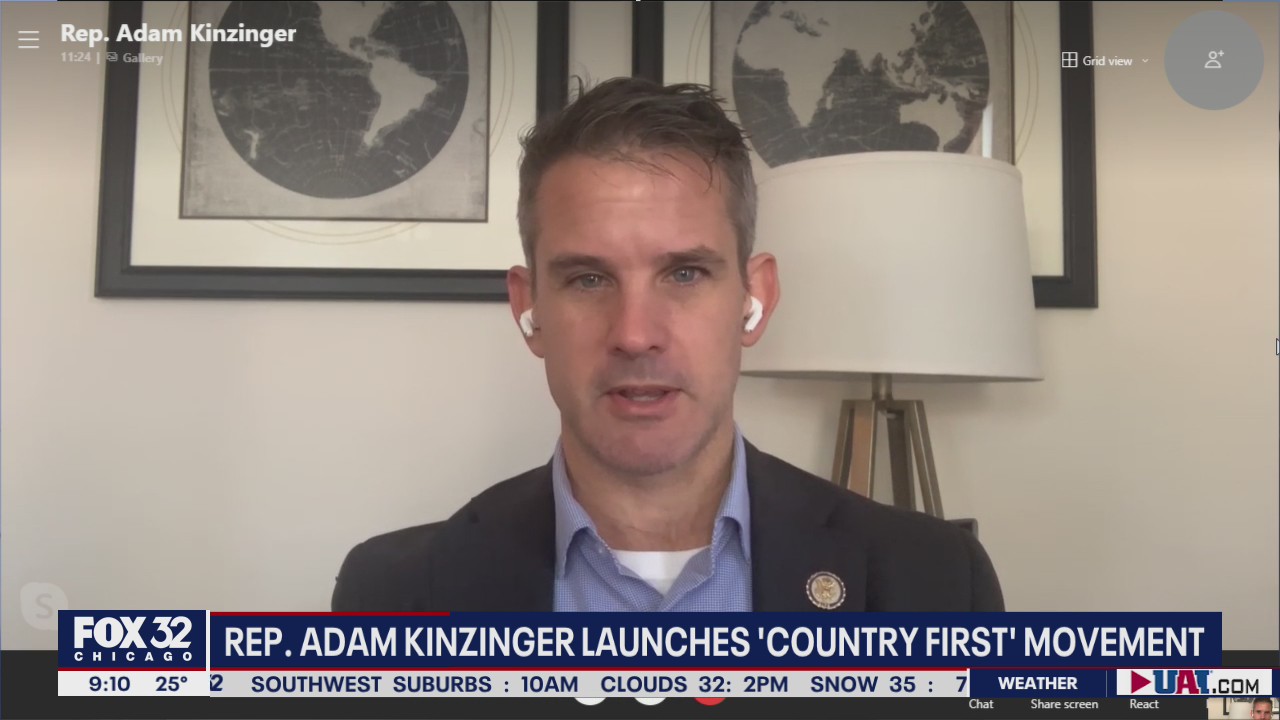 Rep. Kinzinger launches 'Country First' political action committee