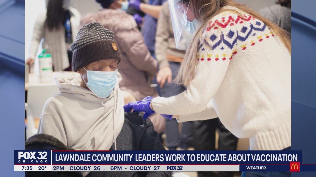 Lawndale community leaders encouraging residents to get vaccinated