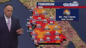 Tampa weather | Heat continues on Sunday evening