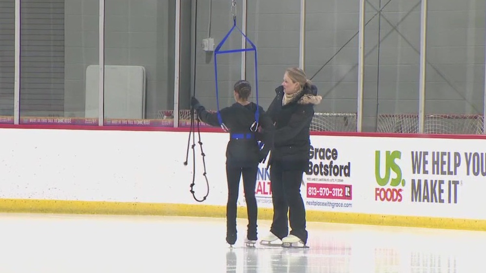 Charley visits AdventHealth Center Ice