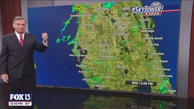 Tampa weather | Storms expected later on Wednesday